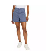 Gloria Vanderbilt Ladies&#39; Utility Short Blue XL High Rise Pockets Comfor... - $370.61 MXN