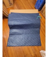 CTC Christine Taylor Collection XXL Fabric Gift Bag Blue Green 38&quot; lot o... - $357.18 MXN