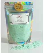 Tea Tree Bath Salts Epsom Salt bath soak gift for her therapeutic body soak - $10.23 CAD