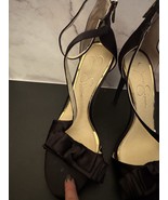 Jessica Simpson Black Bow heels  - $329.19 MXN