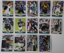 2013 Topps Jacksonville Jaguars Team Set of 14 Football Cards - £2.37 GBP