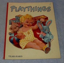 Playthings Children&#39;s 1951 Tear Hard Book Irma Wilde - £4.79 GBP