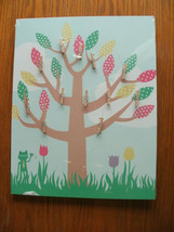 NEW Spring Tree Display Frame w/ Mini Clips for photos or crafts 11 x 14 in - £5.93 GBP