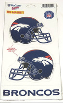 Denver Broncos Helmet Magnets NFL Football Wincraft - £6.27 GBP