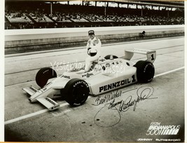 Johnny Rutherford 65th Indy 500 Autographed Photo - £15.92 GBP