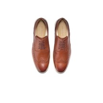 Mens COLE HAAN Shoes OriginalGrand Wingtip Oxford Lace up Comfort C26471 Tan image 5