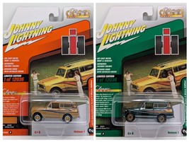 2pk Johnny Lightning 1979 Scout II Midas Gold &amp; Green 1:64 Diecast Limit... - $276.06 MXN