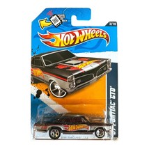 2012 Hot Wheels 67 PONTIAC GTO Black 173/247 - £2.98 GBP