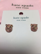Kate Spade New York imagination Pave Pig Studs Earrings w/ KS Dust Bag New - £30.20 GBP