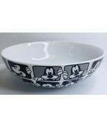 Serving Bowl Disney Mickey Mouse and Goofy Grid 9&quot; Large Bowl - New - $26.82 CAD