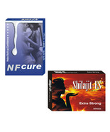 Natural Supplements For Nightfall Problem 60 NF Cure Caps + 60 Shilajit ... - $1,411.52 MXN