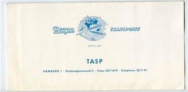 Volkswagen TASP Tourist Automobile Shipping Program Forms 1980&#39;s - $17.82