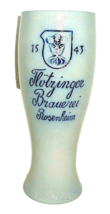 Brauerei Flotzinger Rosenheim Salt-glazed Ceramic Weizen German Beer Glass - £16.02 GBP