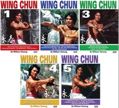 5 DVD SET Grandmaster William Cheung Wing Chun - Sil Lim, Bil Jee, Dim Mak - £98.70 GBP