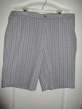 APT.9 Plaids Slub Texture Flat Front Men’ Shorts Gray 40 $44.00 UPC52 - £13.93 GBP