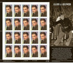 James Cagney #3329 Us 33¢ Legends Of Hollywood - £15.40 GBP