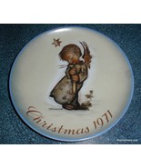 1971 Sister Berta HUMMEL Collector Series Christmas Plate 1st Edition - ... - $199.84 MXN