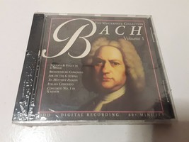 Johann Sebastian Bach The Masterpiece Collection Volume 1 CD Brand New Sealed - £1.59 GBP