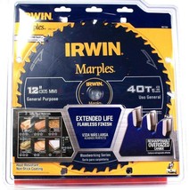 1 Ct Irwin Marples Extended Life Resharpenable Oversized Carbide 12" Saw Blade - £36.07 GBP