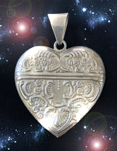 HAUNTED NECKLACE ELEVATE OUR HEARTS PROTECT LOVE HIGHEST LIGHT OOAK MAGICK image 2