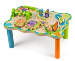 Melissa &amp; Doug First Play Childrens Jungle Wooden Activity Table for Tod... - £58.20 GBP