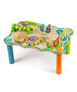 Melissa &amp; Doug First Play Childrens Jungle Wooden Activity Table for Tod... - £57.84 GBP