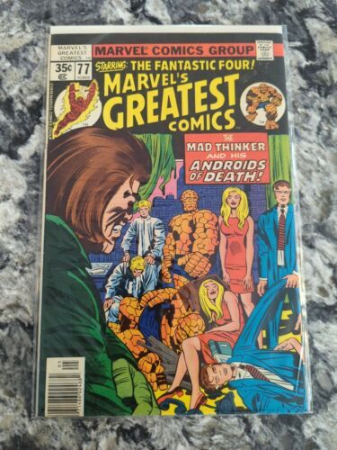 Marvels Greatest Comics 77 Fantastic Four - $3.96