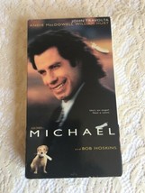 Michael  VHS  1997 John Travolta  Andie Mac Dowell  William Hurt and Bob Hoskins - £5.50 GBP