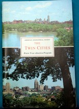 1965-71 6-9 Grade home school KNOW YOUR AMERICA Program THE TWIN CITIES ... - $8.10