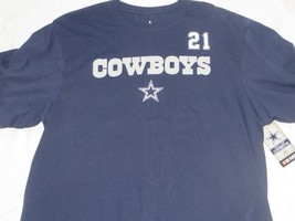 NFL Dallas Cowboys Ezekiel Elliott Blue T-Shirt Large/L NWT  - £18.18 GBP