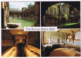 Postcard The Roman Baths Bath England UK - £2.31 GBP