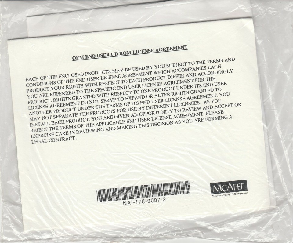 VirusScan, Nuts & Bolts, Safe & Sound, Hurricane OEM Lit by Network Associates Item image 2