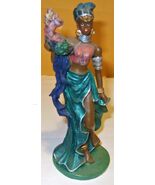 African Princess Ebony Figurine, by Shiah Yih  - $4.90