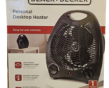 Black &amp; Decker Person Desktop Heater - New - $29.99