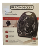 Black &amp; Decker Person Desktop Heater - New - £23.59 GBP