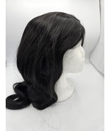 Natural Black Long Wavy Party Modern Style High Quality Synthetic Wig fo... - $40.66 CAD