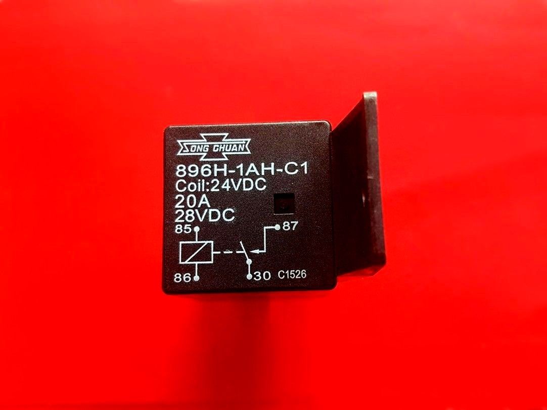 896H-1AH-C1, 24VDC Relay, SONG CHUAN Brand New!!