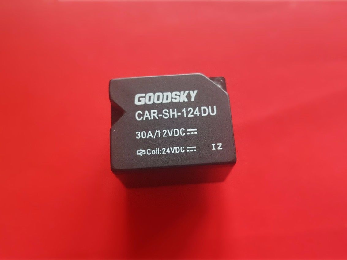 CAR-SH-124DU, Coil 24VDC Relay, GOODSKY Brand New!! - $9.85