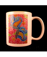 Rainbow Butterfly Mug Ceramic Original Campbell Studio Design and Art by... - £27.51 GBP
