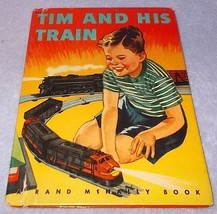 Tim and his Train Rand McNally Children&#39;s Book E.C. Reichert 1949 No 635 - £5.57 GBP