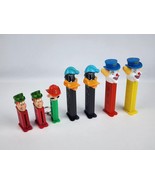 PEZ Dispenser Lot Fireman Mini Keychain, Lucky Charms, Daffy Hip Hop, Cl... - £14.32 GBP
