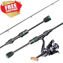 Cheap Super Light UL Fishing Rod 0.5-8g Lure Solid Top Spinning Casting ... - $87.07+