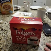 Folgers Classic Roast Medium Roast Coffee Singles, 19 Count Coffee Bags - $26.46 CAD