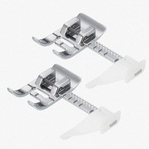 StitchMaster Low Shank Adjustable Guide Presser Foot Set - 2Pcs Embroide... - $21.73