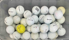 50 Taylormade Assorted Golf Balls - Fair to Good Condition - £19.32 GBP