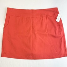 Molly &amp; Isadora Pull On Skort Womens 18W Neon Red Active Skirt/Shorts NW... - £17.68 GBP