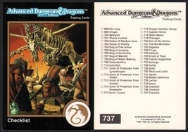 1991 TSR AD&amp;D Gold Border Fantasy Card 737 Dungeons &amp; Dragons ~ Larry Elmore Art - $6.92