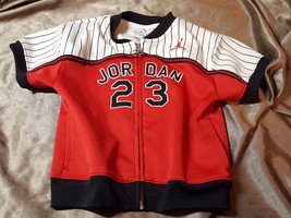 Kid&#39;s Toddler Infant Nike Jordan Zip Up Top Shirt Jacket 18M - £7.86 GBP