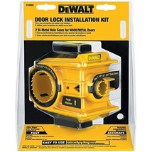 DEWALT Door Lock Installation Kit, Bi-Metal (D180004) - $55.86