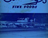 Curley&#39;s Fine Foods Menu Longview Texas 1950&#39;s Steaks Sea Food Chinese - £117.25 GBP
